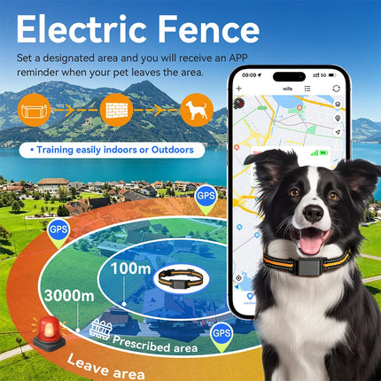 cat tracker gps Collar IP67 Waterproof Real-Time Wi-Fi Location Anti-Lost Smart Collar No Subscription gps tracker for dogs