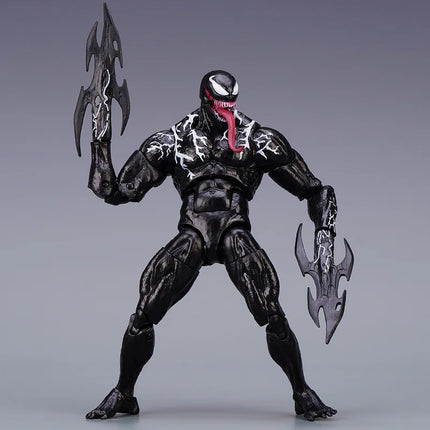 20cm Venom Spider Man Legends Action Figures Removable Joint Model Figurine Desktop Ornament Collectible Pvc Toys Surprise Gifts