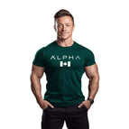 XXXL / Dark green and white