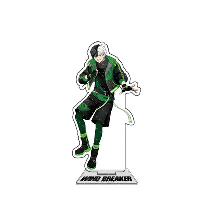Anime WIND BREAKER Figures Sakura Haruka Suo Hayato 15cm Acrylic Stands Tomiyama Choji Character Model Fashion Decor Gift