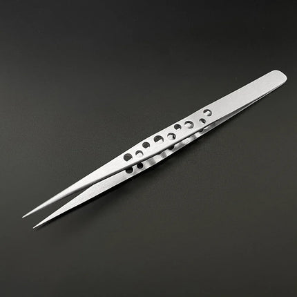 Electronics Industrial Tweezers Precision Anti-static Curved Straight Tip Stainless Forceps Phone Repair Hand Tool sets