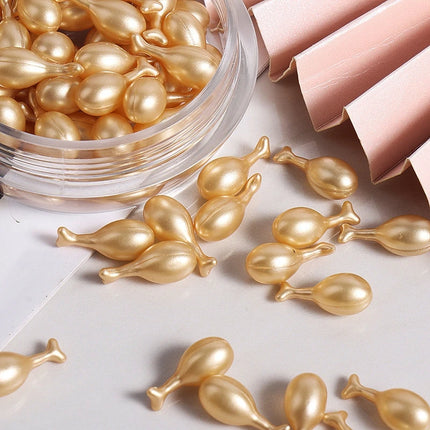 90 Capsules/Bottle Anti-Aging Facial Skin Care Essence Capsules, Rich in Retinol, Collagen and Other Ingredients, Moisturizing, Firming, and Nourishing, for Daily Use by Women, Packaged in Capsules, Safe and Hygienic, Easy to