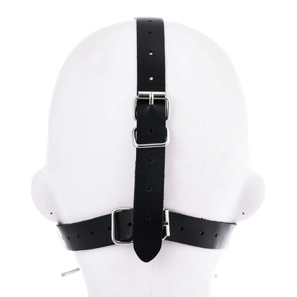 O Ring Open Mouth Spider Gag Ball,Muzzle Bondage Gear,BDSM Leather Harness Mask Blindfold,Sex Toys For Couples