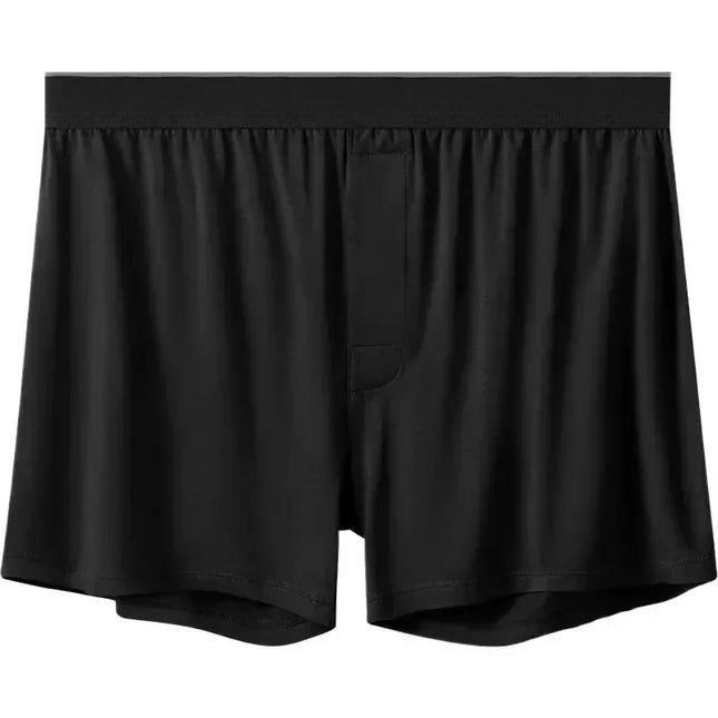 4Pack Modal Mens Aro Pants Mid-Waist Mens Underpants Loose Pajama Pants Breathable Boxers for Men