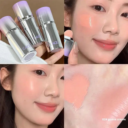 NEW Soft Color Translucent Liquid Blush Moisturizing Clear and Clear Pink White Lift Natural Matte Blush for Girls Makeup