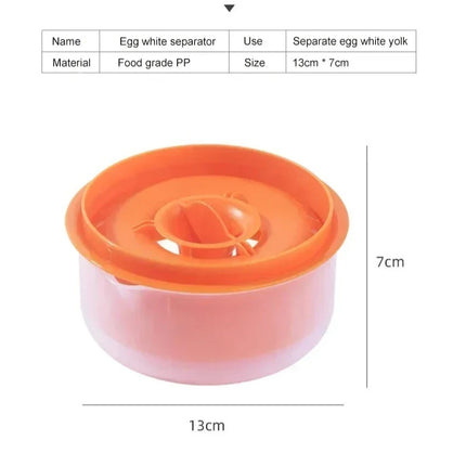 Automatic Egg Cracker Stainless Steel Egg Separator for Raw Egg White Separator Egg Opener Easy Eggshell Cutter Kitchen Gadget