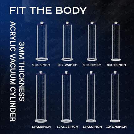 Acrylic Penis Pump Male Manual Penis Extension Enlargement Exerciser Prostate Masturbator Massager Adult Erotic Products For Man