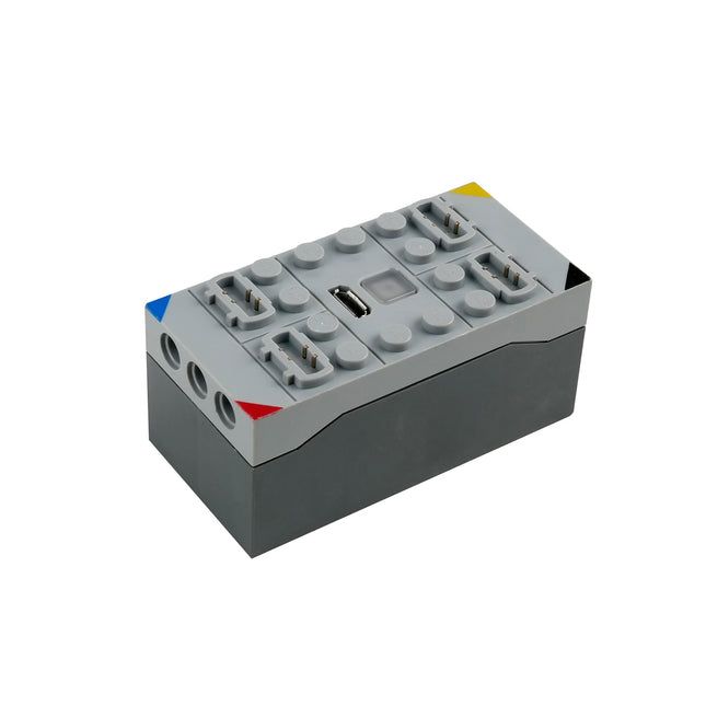 Rechargeable Lithium Battery Box Multi Function Speed Adjust Control Power Up Car Train Motor MOC Legoeds Technical Bricks Toys