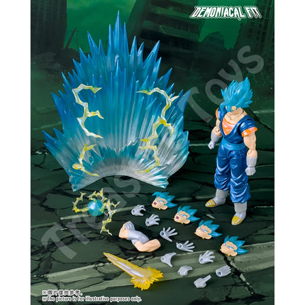 In Stock Demoniacal Fit Vegito Figure Dragon Ball Super Saiyan God Vegito Vegetto Anime Action Figure Model Kids Toys Gifts
