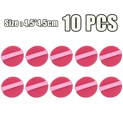 1-20pcs Sponge Air Cushion Cosmetic Puff Double Side Soft Beauty Makeup Puffs Dry and Wet Use BB Cream Foundation Cosmetics Tool
