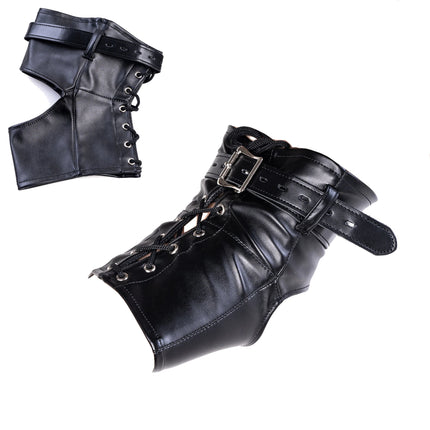 New Design all inclusive Leather Anklecuff Sex Toy for Woman Couple leg to foot Restraint Bdsm Cosplay Bondage Exotic Accessorie