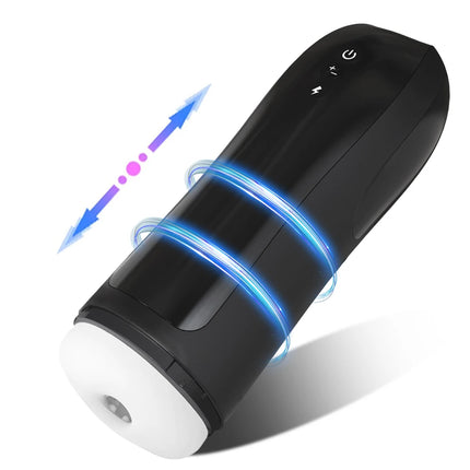 Automatic Male Masturbator Cup Realistic Vagina Pocket Pussy Penis Blowjob Machine Masturbation Sex Toy For Men Adult Supplies