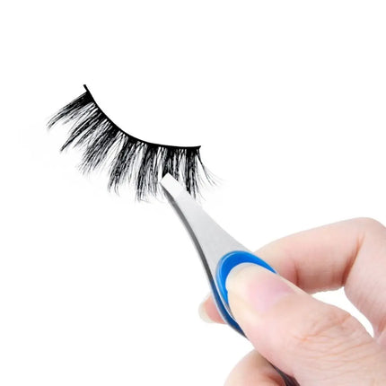 Professional Stainless Steel Eyebrow Tweezer Hair Beauty Fine Hairs Puller Slanted Eye Brow Clips Removal Makeup Tool