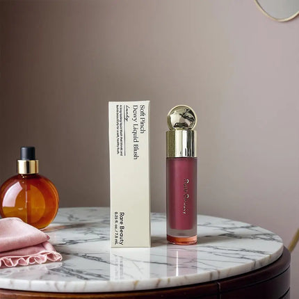 Rare Beauty Liquid Blush Soft-Illuminating Hydrating Glides Smoothly Low Saturation, Natural Moisturizing Facial Makeup