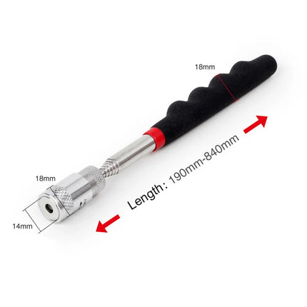 Telescoping Extendable Magnet Pick Up Device Portable with Pen Clip Magnetic Suction Bar Picker Hand Tool Accessories
