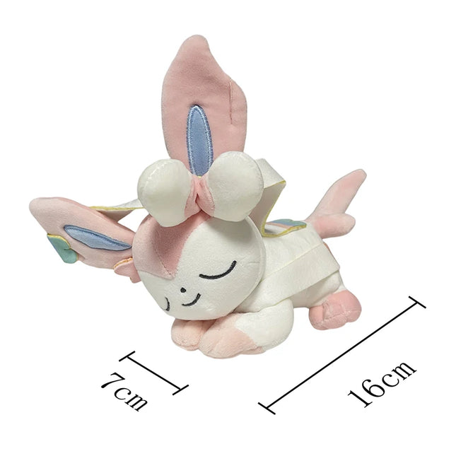 Pokemon Plush Vaporeon Sleeping Series Eeveelution Eevee Evolution Leafeon Glaceon Sylveon Stuffed Doll Charizard Pikachu Doll