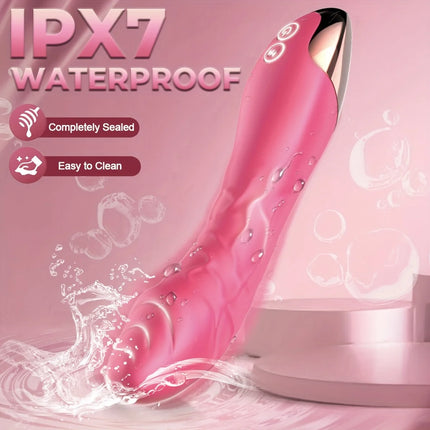Realistic Dildo Vibrator for Women 10 Powerful Vibration Modes for Clitoral and G-spot Stimulation Vibrator Sex Toys for Adults