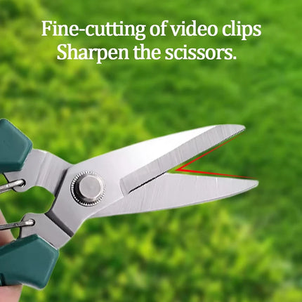 1pc Pruning Scissors, Garden Orchard Fruit Picking Special Branch Scissors, Non Slip Handle, Home Gardening Tools