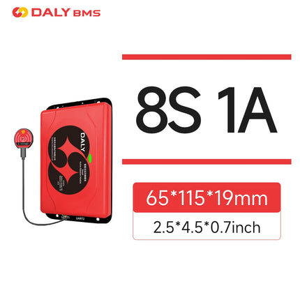 DALY software Active 1A balancer with Bluetooth UART 1A 4S 8S Equalizer suitable for LI-ION Lifepo4 LTO battery pack