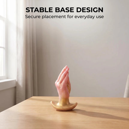 Simulated wearable silicone hand and anal plugs with realistic texture and soft silicone, suitable for wearing outdoors, couples