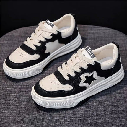 Fashion Casual Star Sport Loafers Women Chunky Sneaker Outdoor Comfort Soft Bottom Anti-slip Board Loafers Athletic Shoes