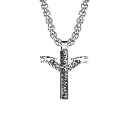 Premium Cross Necklace for Women 18k Gold Plated Trendy Gold Cross Pendant Chain for Girls Crucifix Necklace for Women Girls