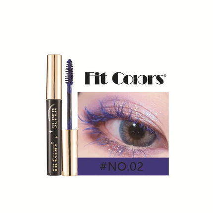 5D Silk Fiber Mascara Lash Color Mascara Waterproof 14 Colors 3D Mascara Eyelash Extension Thick Lengthening Eye Lashes Cosmetic