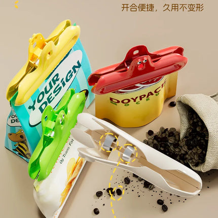 Caterpillar sealing clip moisture-proof snack clip kitchen sealing fixing clip multifunctional household clip fresh-keeping seal