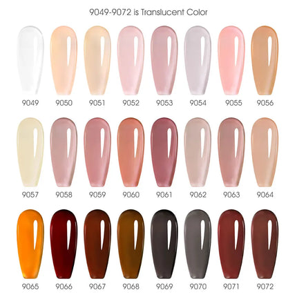 9ml CANNI Gel Nail Polish HEMA FREE TPO FREE Round Brush Gorgeous Color Soak Off UV LED Semi Permanent Gel Varnish Winter Nails