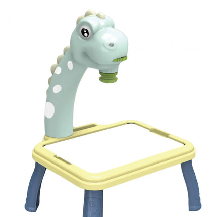 Drawing Projector Set Art and Craft with 12 Color Pens Drawing Board Doodle Table Kits for Ages 3-8 Years Old Kids