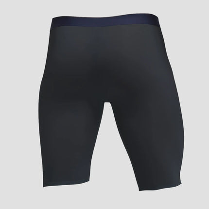 Men's sports underwear for summer, ice silk, quick-drying, extended, anti-friction legs, loose four-corner short underpants