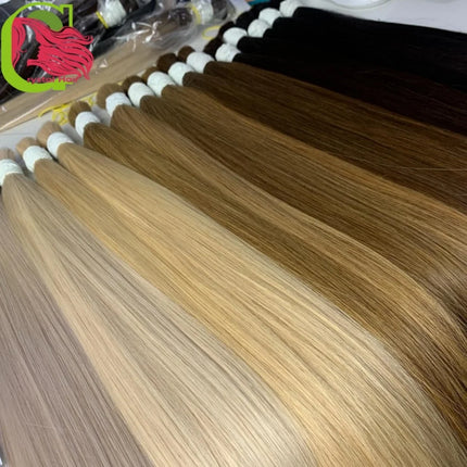 Soft Vietnamese Human Hair Weaves 100% Remy Extensions Bundles Natural Straight For Women 18-30Inch