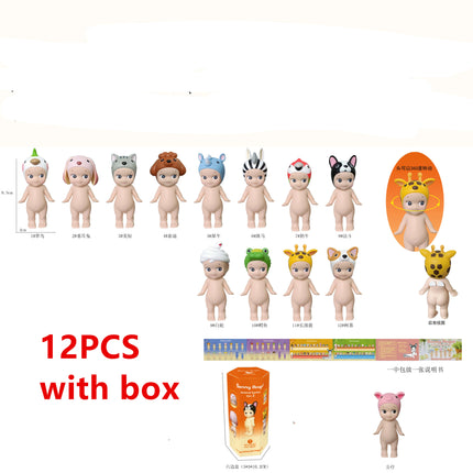 Mini Figure Angel Blind box Animal Series Mystery Box Cute Dolls Decoration Lucky Surprise Birthday Gift