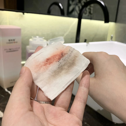 Gentle Amino Acid Makeup Remover for Eyes Lips Face - Press Pump Bottle Makeup Removal Water, Triple Cleansing Solution