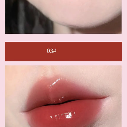 Crystal Jelly Lip Gloss Mirror Water Liquid Lipstick Moisturizing Long Lasting Sexy Lip Plumper Lip Tint Makeup Korean Cosmetics