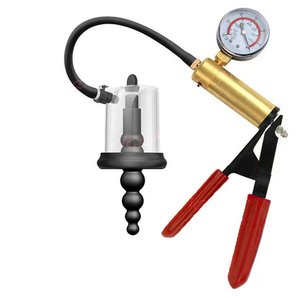 PRO Manual Vacuum Anal Pump Anus Dilator Stimulator Butt Plug Penis Pump Anal Plug Sex Toys For Man Women Vagina Sucking Adult