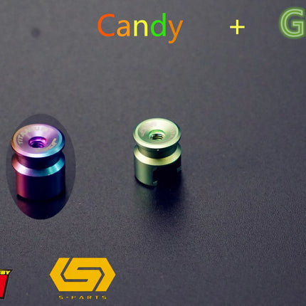 JSM Hobby TITANIUM Battery Grips with bullet plugs 4/5mm