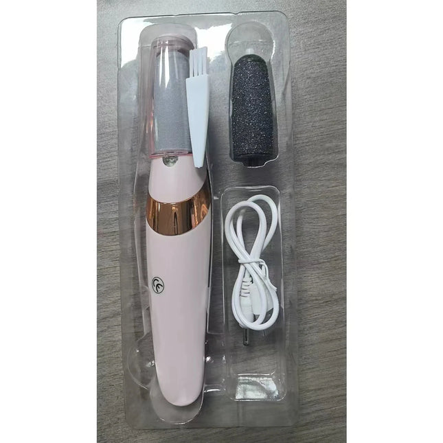 1 Set of Electric Foot Callus Remover, Rechargeable Dead Skin Remover, Callus Foot Skin Grinding Stone, Pedicure Machine