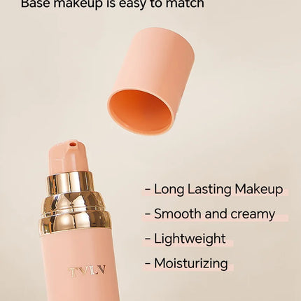 Long-lasting Matte Color-changing Foundation Liquid, Non-tarnishing, 4-in-1 Lightweight and Moisturizing Foundation Cream