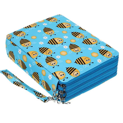 72/120/168/200 Slots School Pencil Cae for Girls Stationery Box Organizer Large Capacity Pencilcase Kawaii Pen Bag Office Pouch