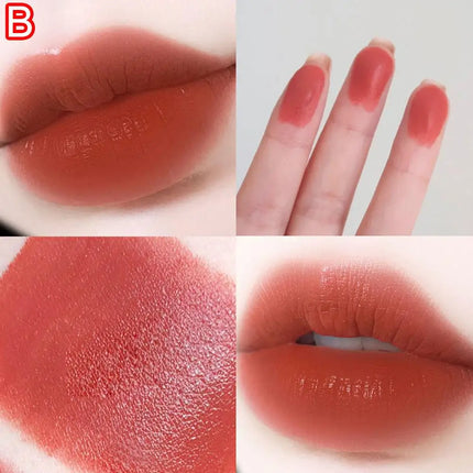 8 colors Lipstick Waterproof Sweatproof Long-lasting Makeup Glitter Matte Velvet Nude Lipstick Women Cosmetics Makeup