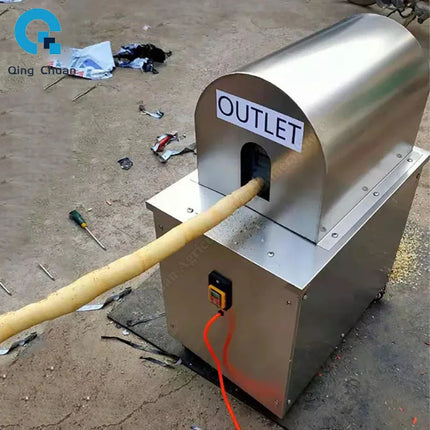 Sugarcane Peeler Commercial Electric Cutting Speed Fast Stainless Steel 2200W 110V/220V Food Processors Peeling Machine