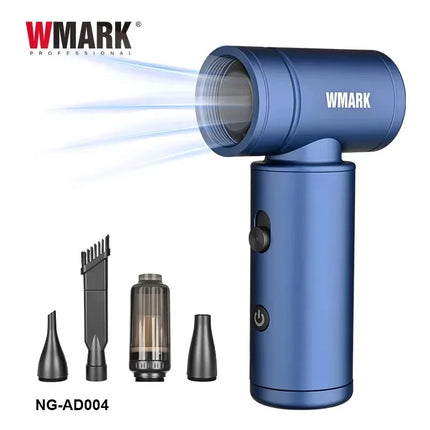 WMARK Vacuum Cleaner Professional Metal Air Duster 100000RPM Brushless Hair Care Appliance 2 IN 1 Adjustable Vacuum Fan NG-AD004
