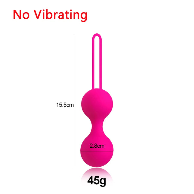 APP Control Wearable Vibrating Vaginal Ball Beads Silicone Smart Geisha Kegel Ball Vagina Tightening Exerciser Sex Toy Women