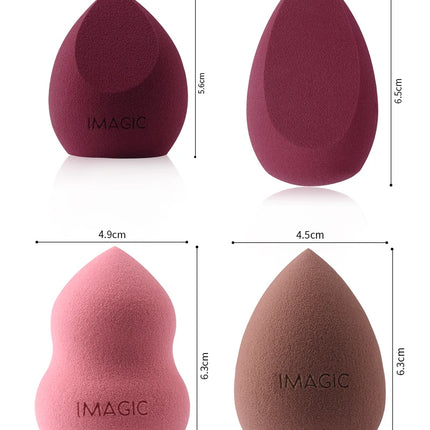 IMAGIC 16-Colors Makeup Sponge Tools Face Beauty Cosmetic Foundation Powder Puff Wet and Dry Use gąbka do makijażu косметика