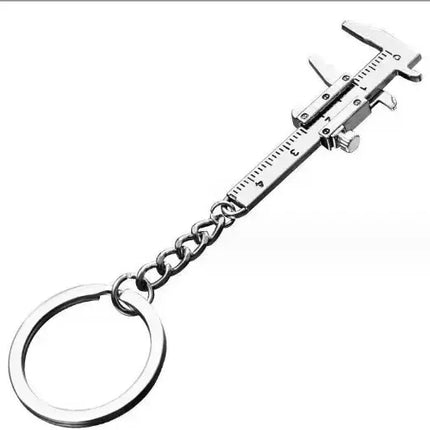 Portable Mini Caliper Tools Zinc Alloy Vernier Caliper 0-40mm Keychain Measuring Compact for Household Tool