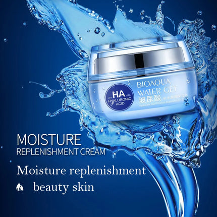 BIOAQUA Hyaluronic Acid Moisturizing Face Cream  Collagen Facial Cream Improve Firming Brightening Essence Skin Care 50g