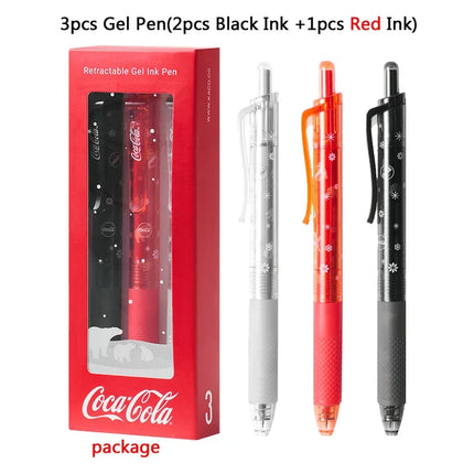 KACO Coca Cola & Treasure Co Branded Gel Ink Pen High Capacity Quick Drying Glacier Explores Writing,Office,Exam Stationery Pens