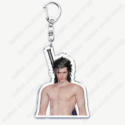 Popular Game Keychains for Accessories Key Chain Jewelry Keyrings Cloud Strife Ffvii Tifa Sephiroth Vincent Valentine Fans Gifts