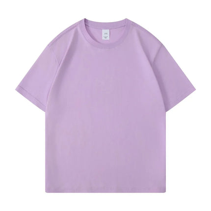 Custom T-Shirt Personalized Logo Photo Text Image Brand Print 100% Cotton Solid 5XL Team Workwear Men Women DIY Your Design Tees